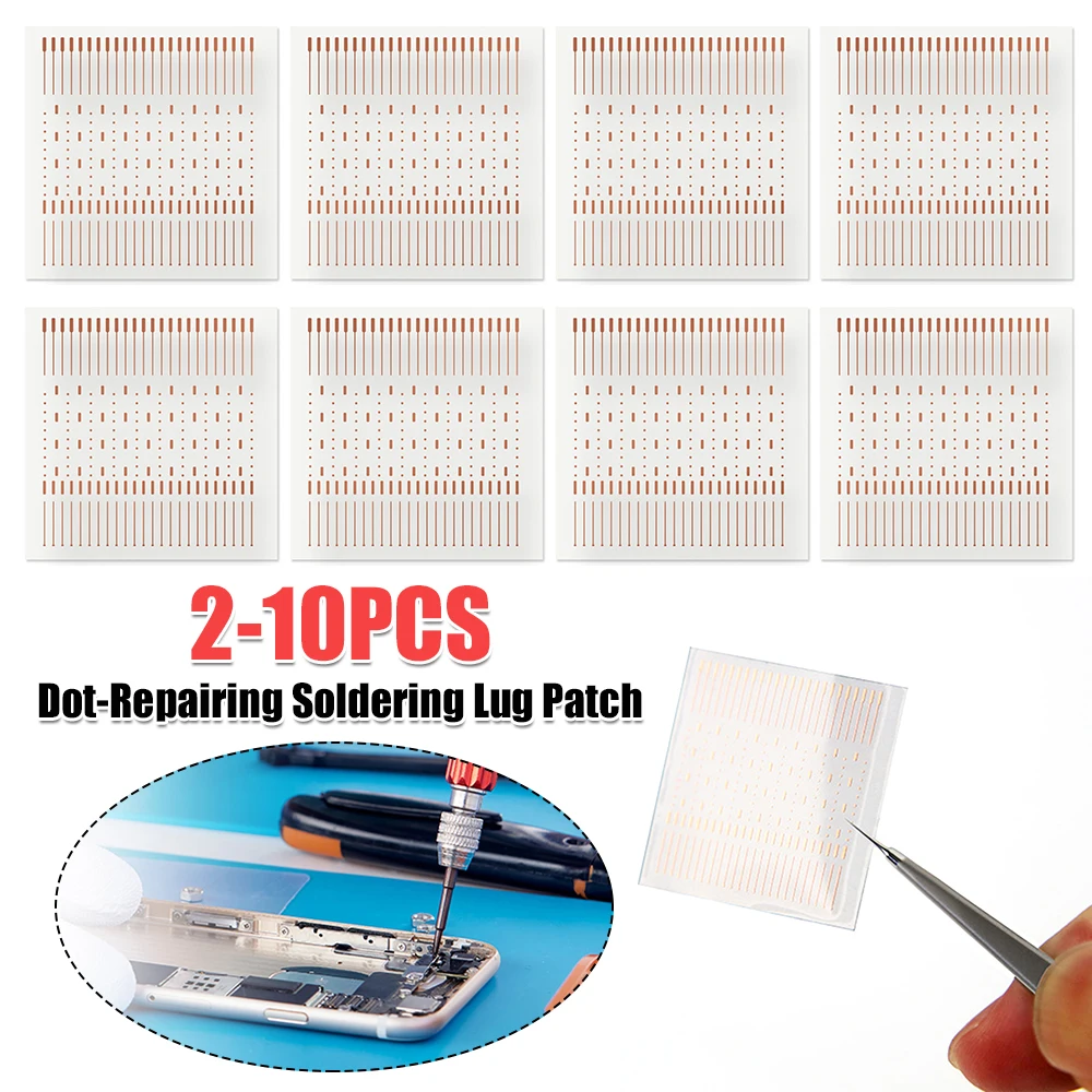 

Паяльные патчи для точечной ремонтировки 208 Dot Repair Spots, паяльные прокладки для микросварки, для ремонта телефонов