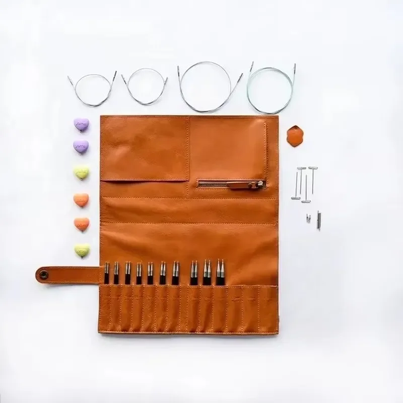 Lotus Yarns Wholesale Price TARIM 3.5 Ebony 2.75~6.00mm 10 Pairs Interchangeable Circular Knitting Needles Set Wholesale