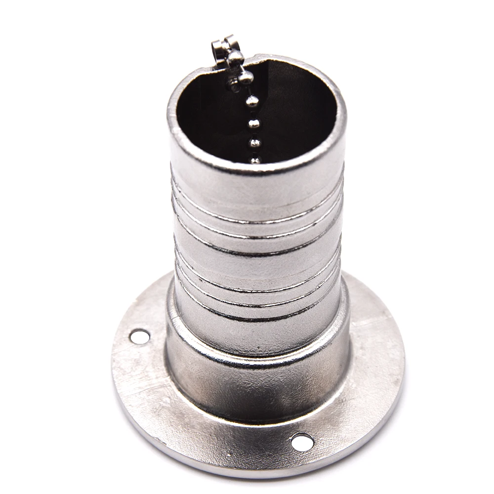 Marine Boat Hardware Deck Filler 38/50mm 316 Stainless Steel Key Cap Filler Water Waste Diesel Gas Fuel Deck Filler 1.5" and 2"