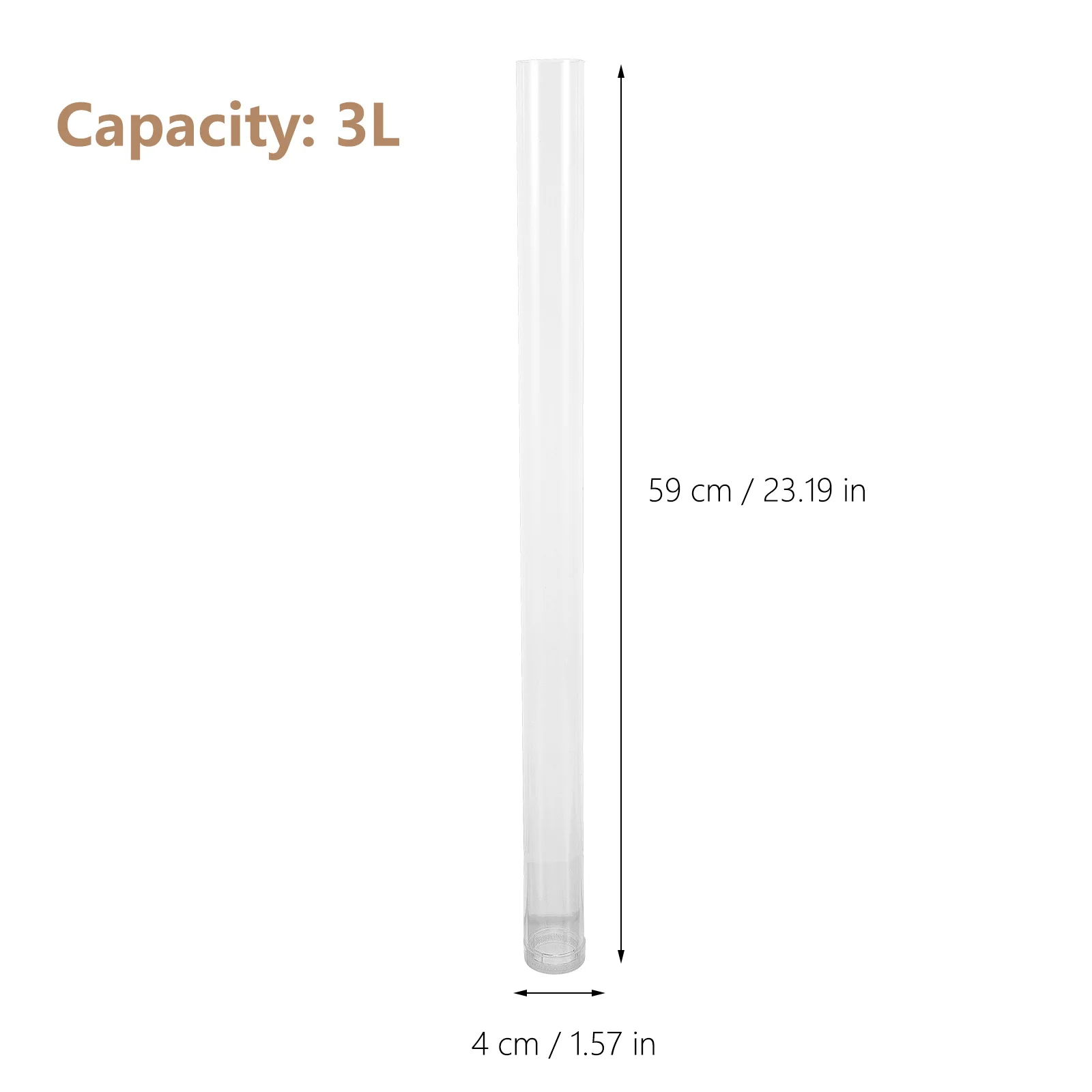 

Ice Column Tube Reusable Plastic Ice Cube Cooling Stick Multipurpose Whiskey Beer Cooler Efficient Non-Melting Cube