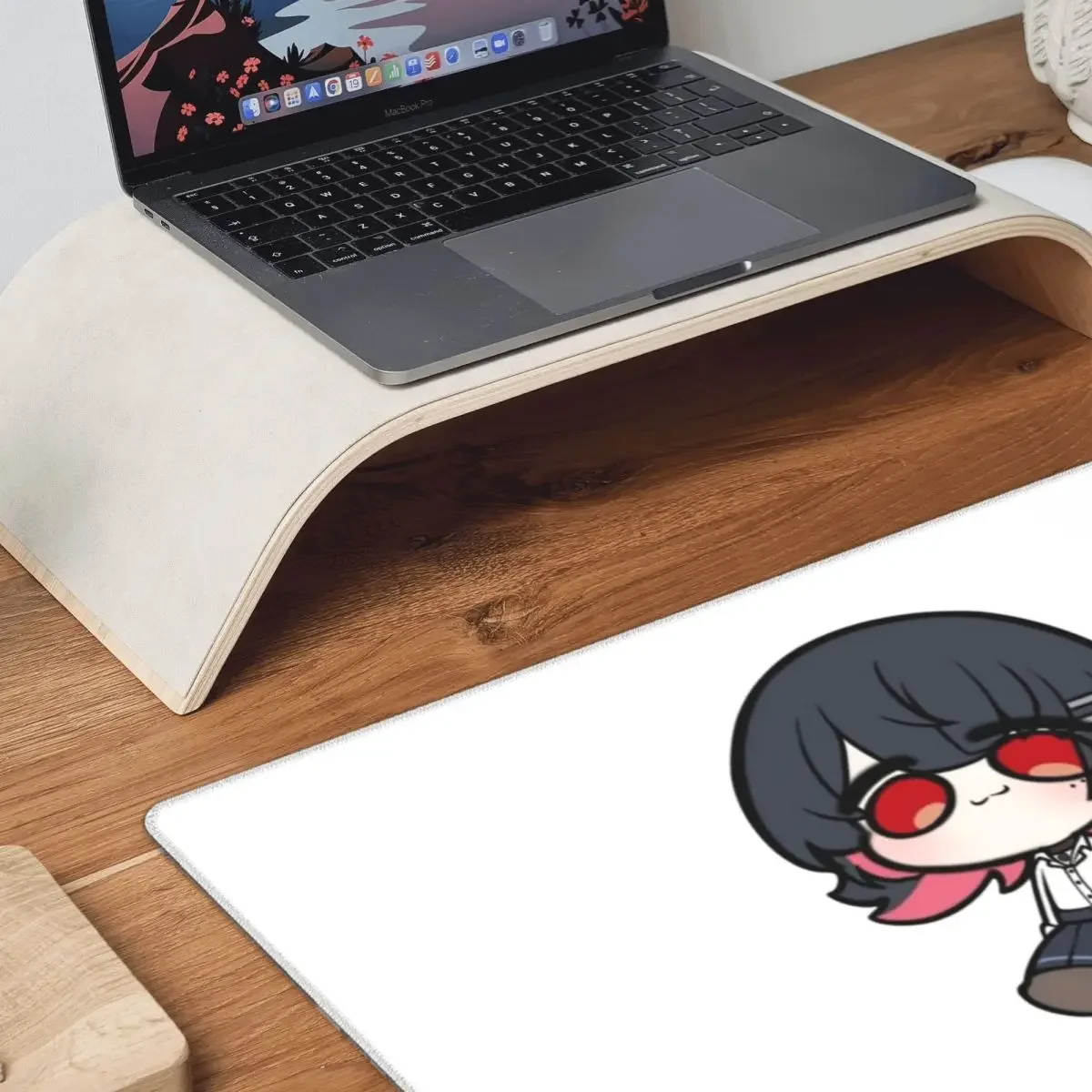 Anime Zenless Zone Zero Chibi Ellen Joe Large Mouse Pad Computer Keyboard Mouse Mat Gaming PC Laptop Desk Mat