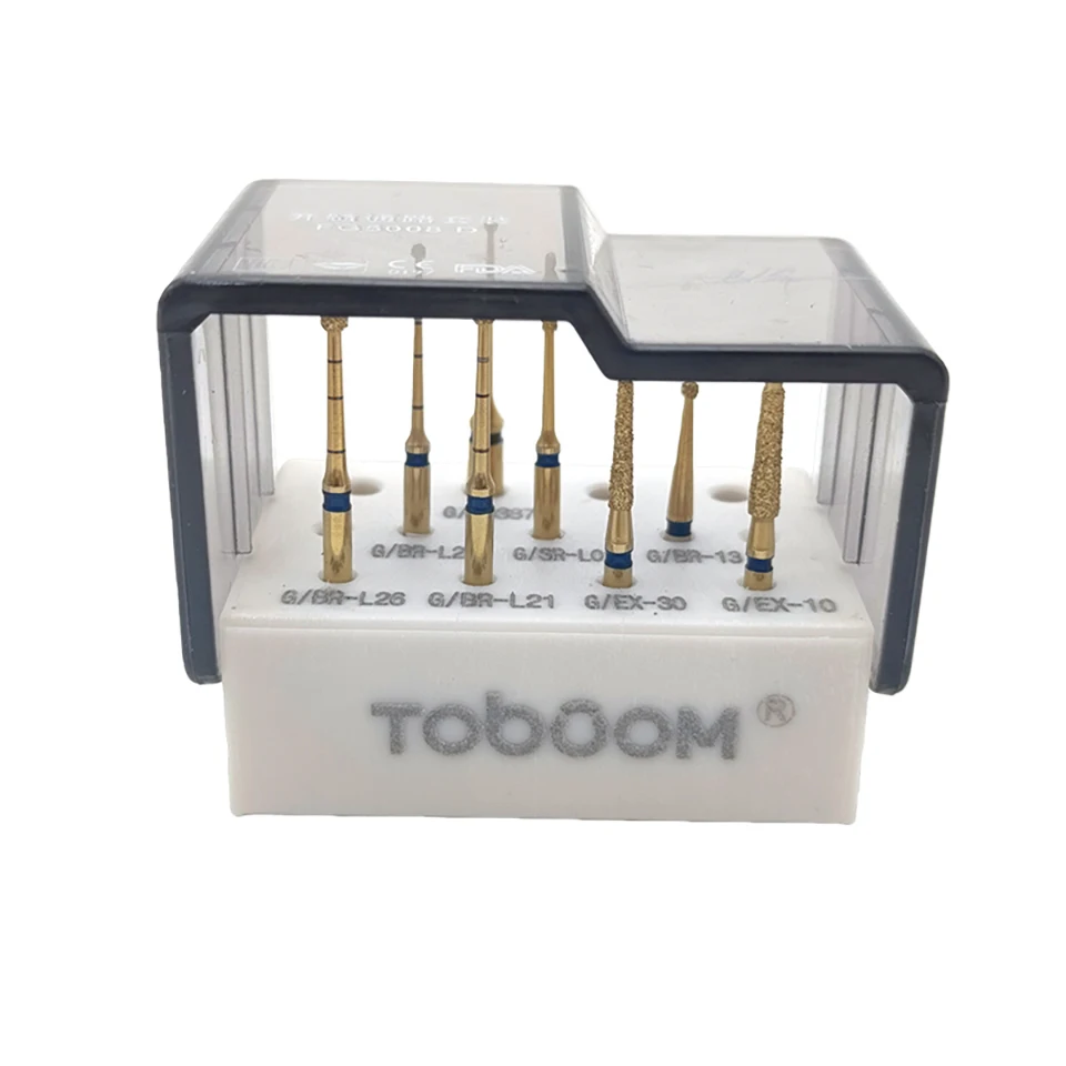 

Endodontic Access Cavity Burs Kit FG5008D Dental Pulpotomy Root Canal Access Opening Burs Tools Access Open Pulp Cavity Bur Kit