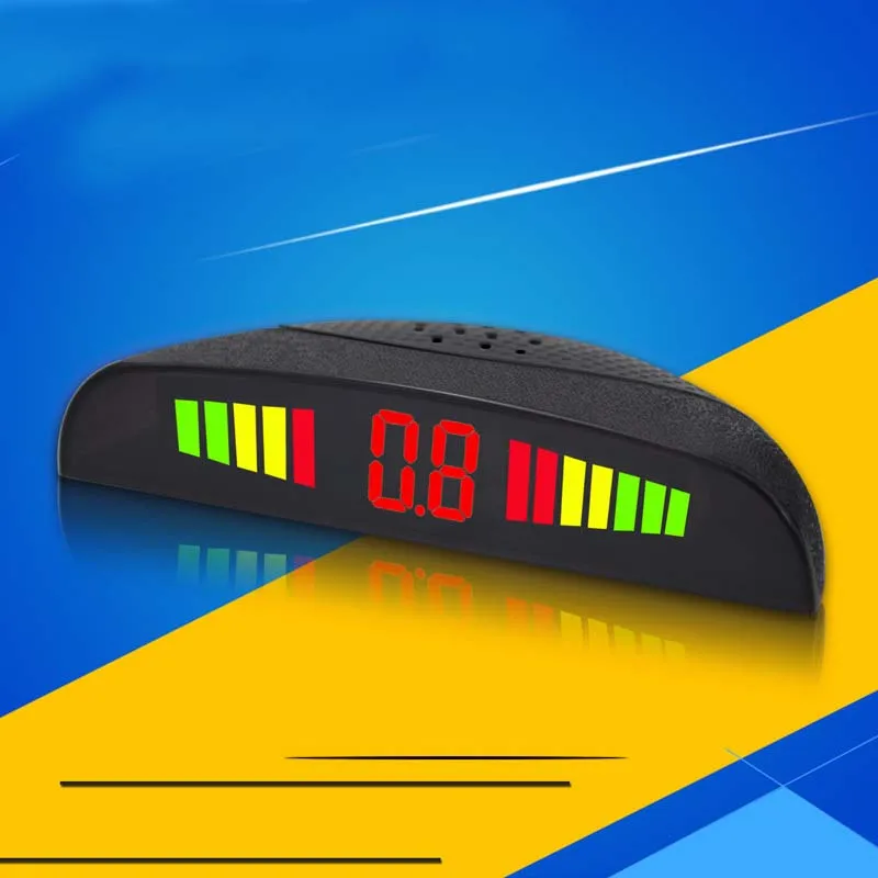 4-Parksensor-Kit, hinteres Backup-Radar, Parktronic-System, Rückwärtsunterstützung, Entfernungserkennung, Fahrzeug-Summer-Alarm
