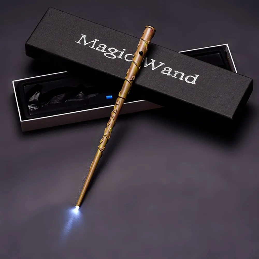 Harry Potter battery luminous wand, role-playing costume props, birthday party magic accessories and toys with gift boxes. view 5