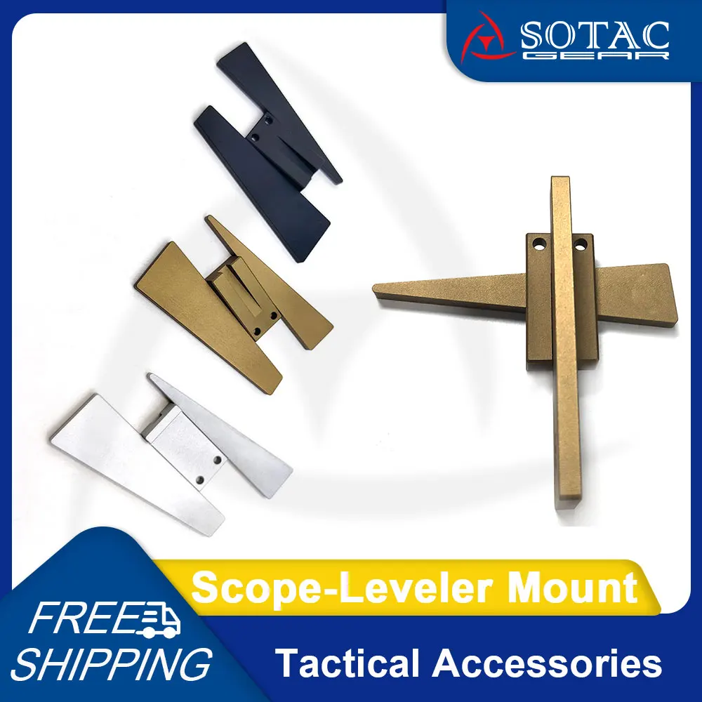 Aluminum Tactical 3pcs Optic Leveler Combo Tools Scope Optical Leveling Adjustment Tool Hunting Accessories