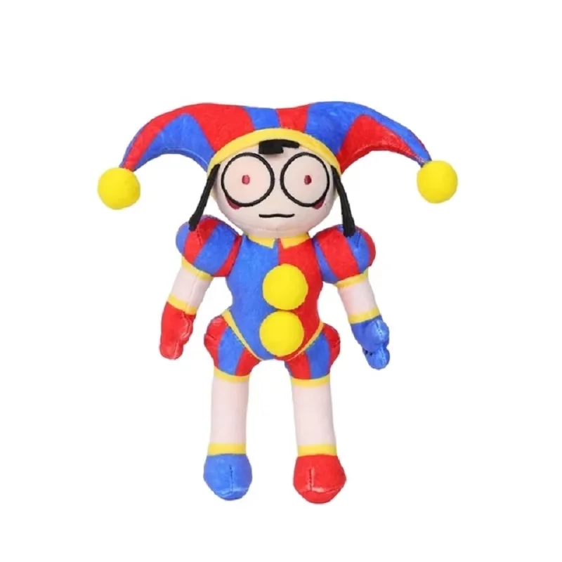 Neu: Der erstaunliche digitale Zirkus – Plüschclown Ragatha Pomni, Cartoon-Jax-Puppe, Joker-Plüsch, weiches Stofftier, Sofa-Dekoration, Weihnachtsgeschenk – Detail 6
