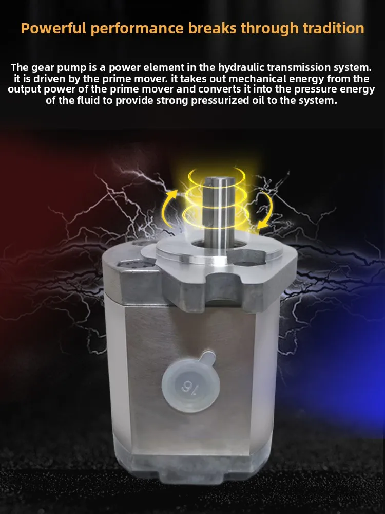 

Серия шестеренных насосов HGP (1-модели A-F1R на F8R) — высокопроизводительный компонент системы гидравлического масла
