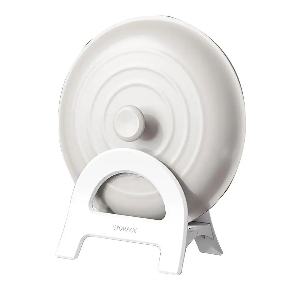 

Pot Lid Holder Multi-purpose Adjustable Cutting Board Pot Lid Holder Stand For Countertop Organization Storage For Convenience