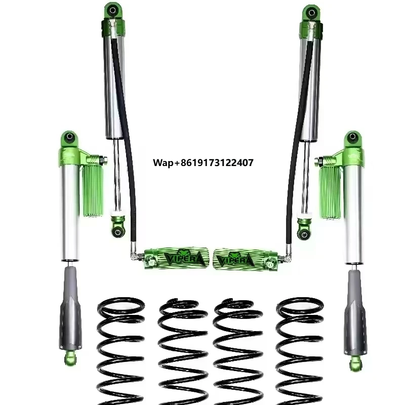 

TANK400 Single-Circuit Bidirectional Nitrogen Shock Absorber 2-3.5" Lift Kit Body Control Fits Roads Protects Parts Color Custom
