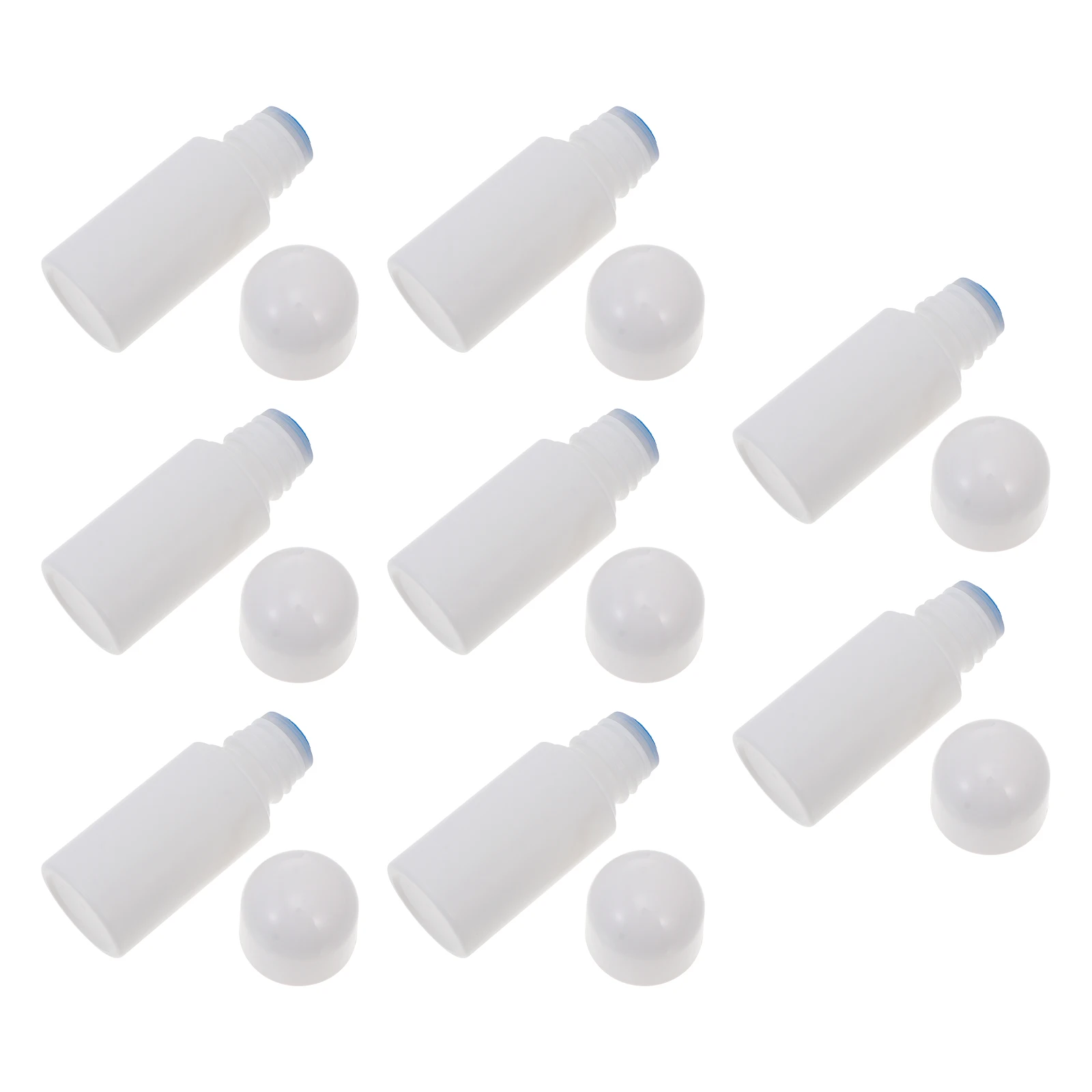 

8pcs Liniment Sub Bottle Sponge Bottles 50ml Empty Travel Metal Liquid Detergent Applicator Portable Skincare Tool Multipurpose