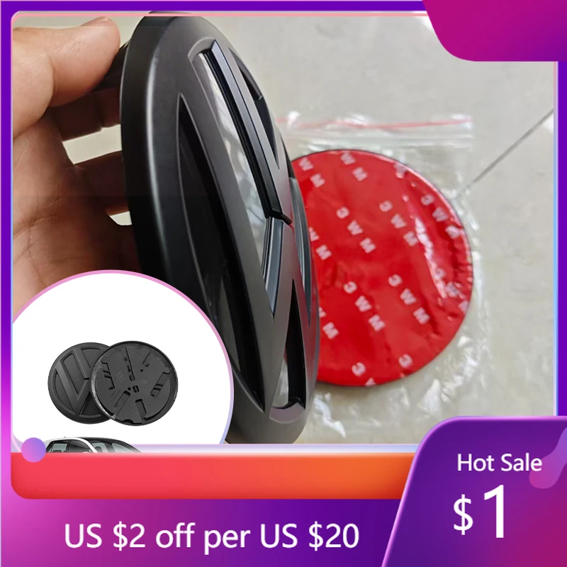 

2026 Новые эмблемы, горячие анюры, 2 шт., Стайлинг автомобиля, передняя голова, капот, эмблема, задний хвостовой бампер, значок багажника для Caddy 2016-2020 Re