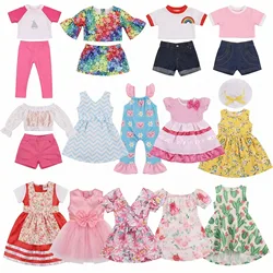 Doll Clothes Doll Pajamas Unicorn Kitten For 18 Inch American Doll&43 Cm Baby Doll Dresses Girls Toy Festival Gifts