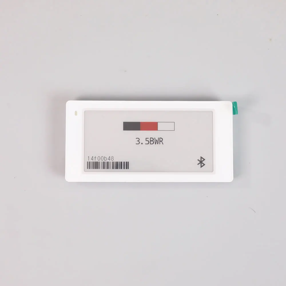 3.5 นิ้วบลูทูธรุ่นอิเล็กทรอนิกส์ชั้นวาง Lable 3 สีกันน้ําซูเปอร์มาร์เก็ต Eink ราคาจอแสดงผลหน้าจอ E-กระดาษระบบ