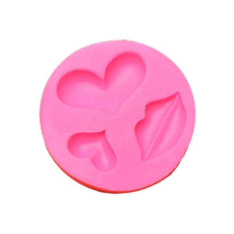 

Red Lip Biscuits Silicone Mold Chocolate Candy Mold for Diy Dessert Ice Block Mold Handmade Cupcake Decor Baking Tool