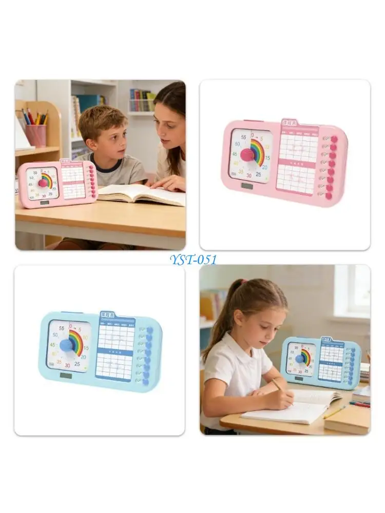 

E15A Digital Display Clock Featuring Progress Bar And Task Management For Productivity