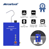 MRCARTOOL T80 Car Smoke Leak Detector with Pump EVAP Pipe Leak Locator Smoke Generator Diagnostic Tool for Car Motorcycle
