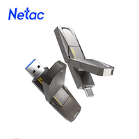 Netac 550mb/s Pen Drive USB3.2  Flash Drive Type-C 128GB 256GB 512GB 1TB Dual Interface U-disk for PC Phone