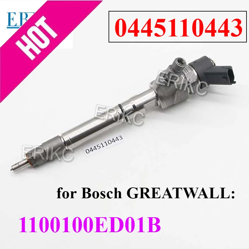 

0445110443 Diesel Injector 0 445 110 443 Fuel Sprayer Parts Nozzle 0445 110 443 for GREATWALL 1100100ED01B