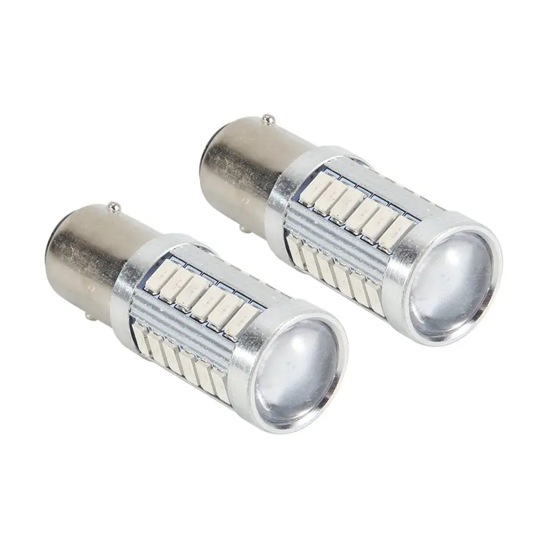 Red 1157 P21/5W Bay15d Super Bright 33 Smd 5630 5730 Led Auto Brake Lights Fog Lamp 21/5W Car Daytime Running Light Stop Bulbs