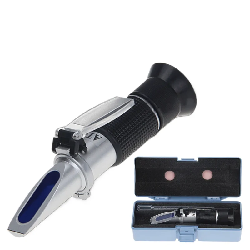 

1Antifreeze freezing point tester, battery electrolyte meter, glass water concentration meter, freezing point tester