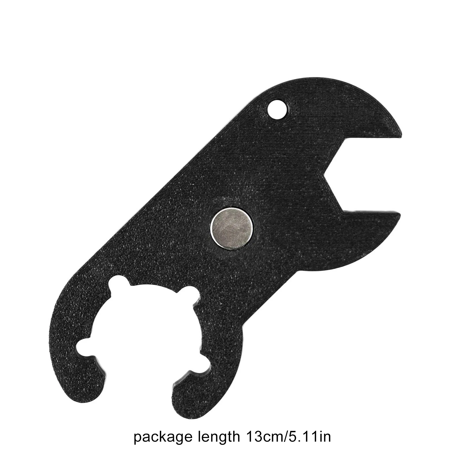 1Pcs Gas Bottle Wrench 2in1 Magnet Gas Wrench RV Outdoor Camping Grill Accessories For Caravan Motorhome Black