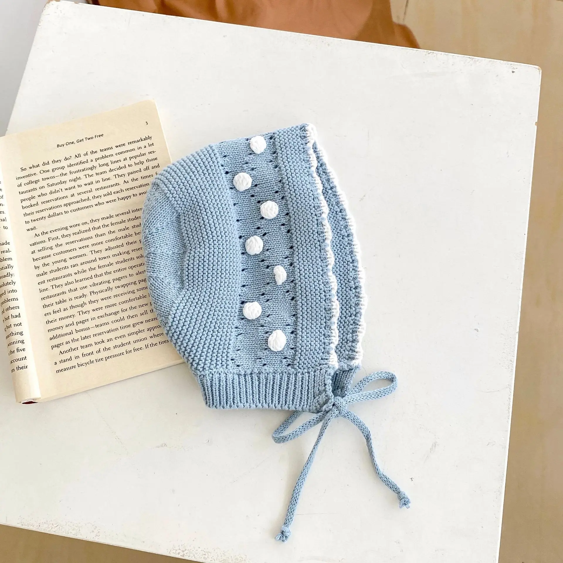 0-24M Baby Mädchen Strampler Stricken Neue Neugeborenen Spitze Warme Lange Hülse Overall Infant Prinzessin Party Strampler Kleinkind herbst Frühling Kleidung – Detail 10