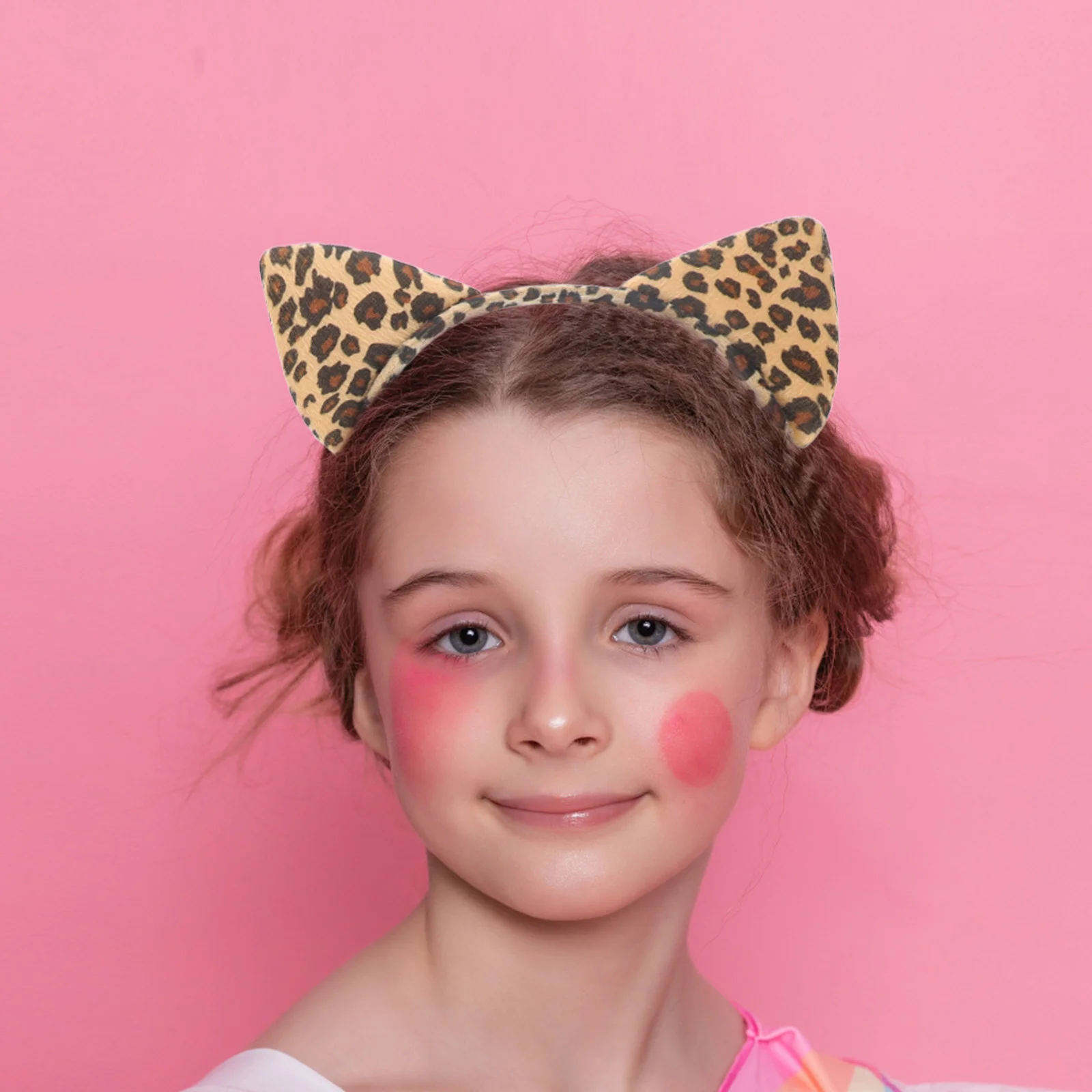 3-delige accessoires kind kinderen hoofdbanden luipaard kat oren haar hoepel tijger cosplay