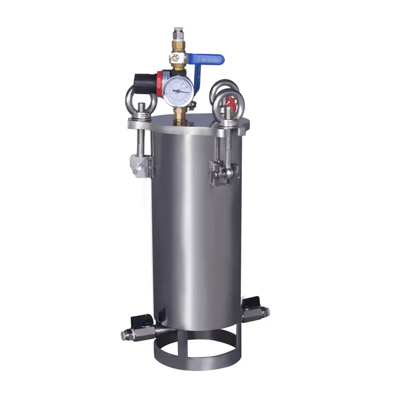 3L Pressure Vessel with Latch Pressure Air Vessel Silicone Stainless Steel