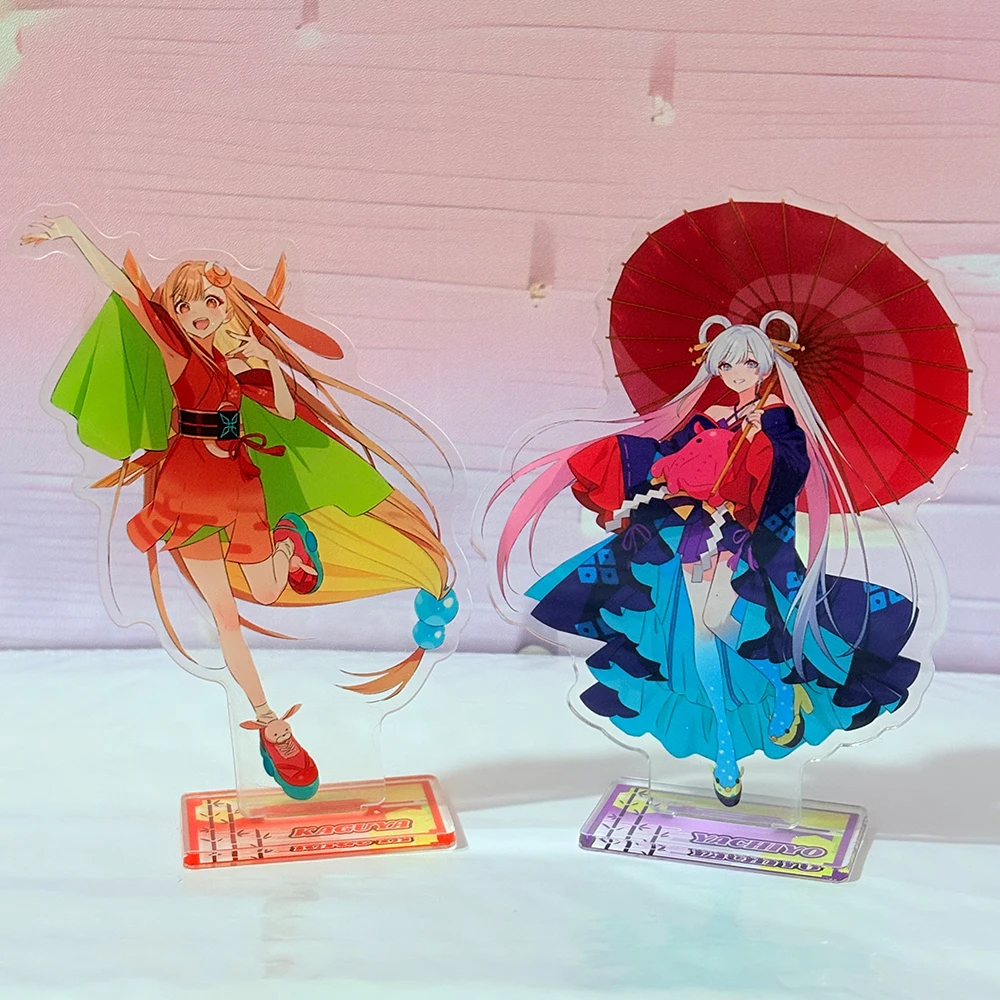 Anime Princesa Cósmica Kaguya! Figura acrílica de Kaguya Iroha Yachiyo, adorno de escritorio, accesorios de Cosplay, regalos de colección para fanáticos