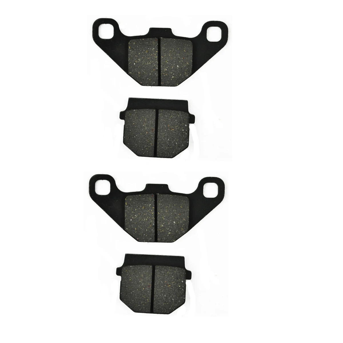 

LOPOR 2pcs Brake Pads Front&Rear For Kawasaki KMX125 1986-2003 KMX250 1989 KX125 KX250 KX500 1983-1988