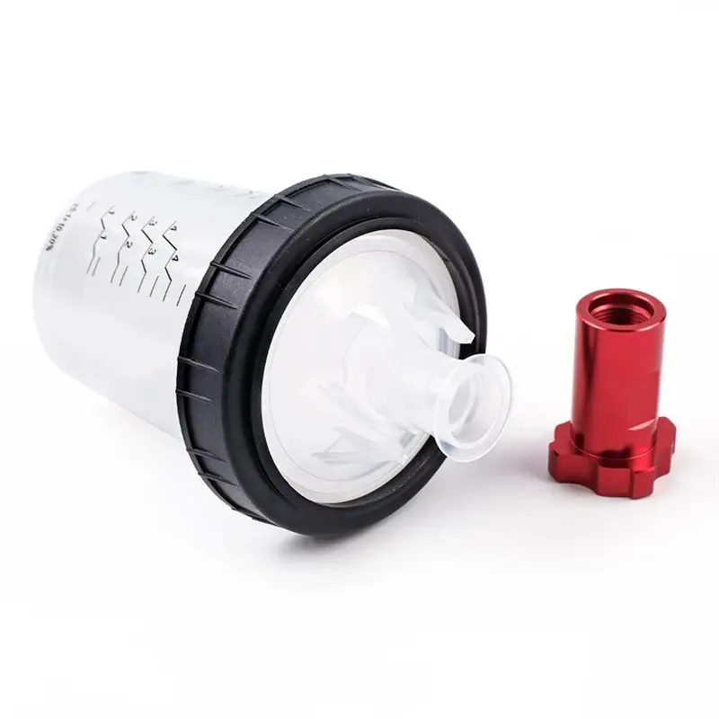 【NOW SAVE】H/O Quick Cup Spray Gun Tank 15Pcs 160ML Paint Mixing Cups Disposable Paint Cups With M14 Adapter