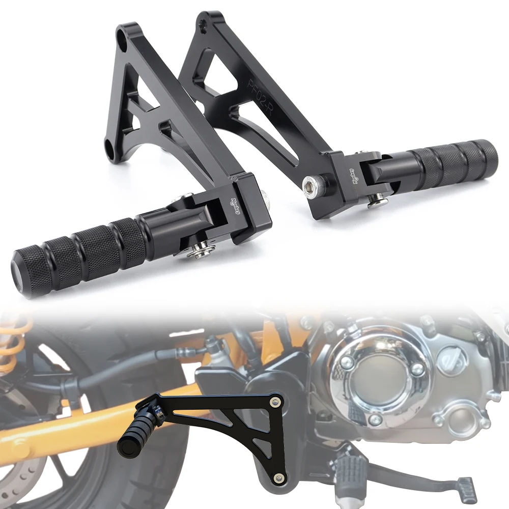 

Fit For Honda Monkey 125 2018 2019 2020 2021 2022 2023 2024 2025 Rear Foot Pegs Bracket Motorcycle Rear Passenger Footrest