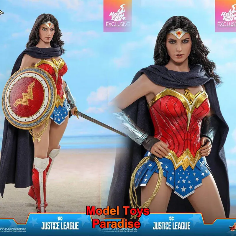 HotToys HT MMS506 1/6 Collectible Toys Wonder Woman Justice League Female Soldier Full Set 12'' Action Figure Model Fans Gifts