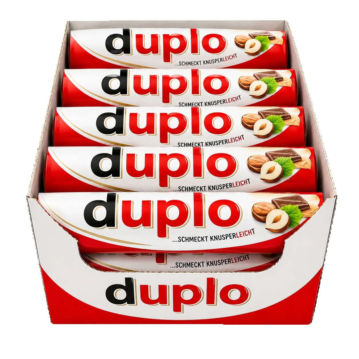 Ferrero Duplo Classic 40er Display 728g – 40 x 18,2g Schokoriegel Großpackung
