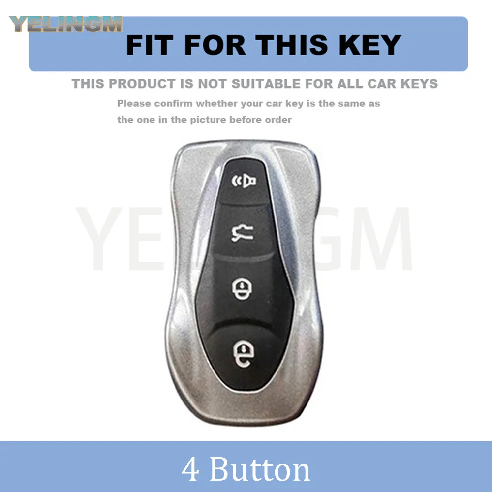 4 Buttons TPU Car Remote Key Cover Case for Geely Azkarra FY11 Atlas Pro New Emgrand GS X6 SUV EC7 Auto Shell Fob Accessories