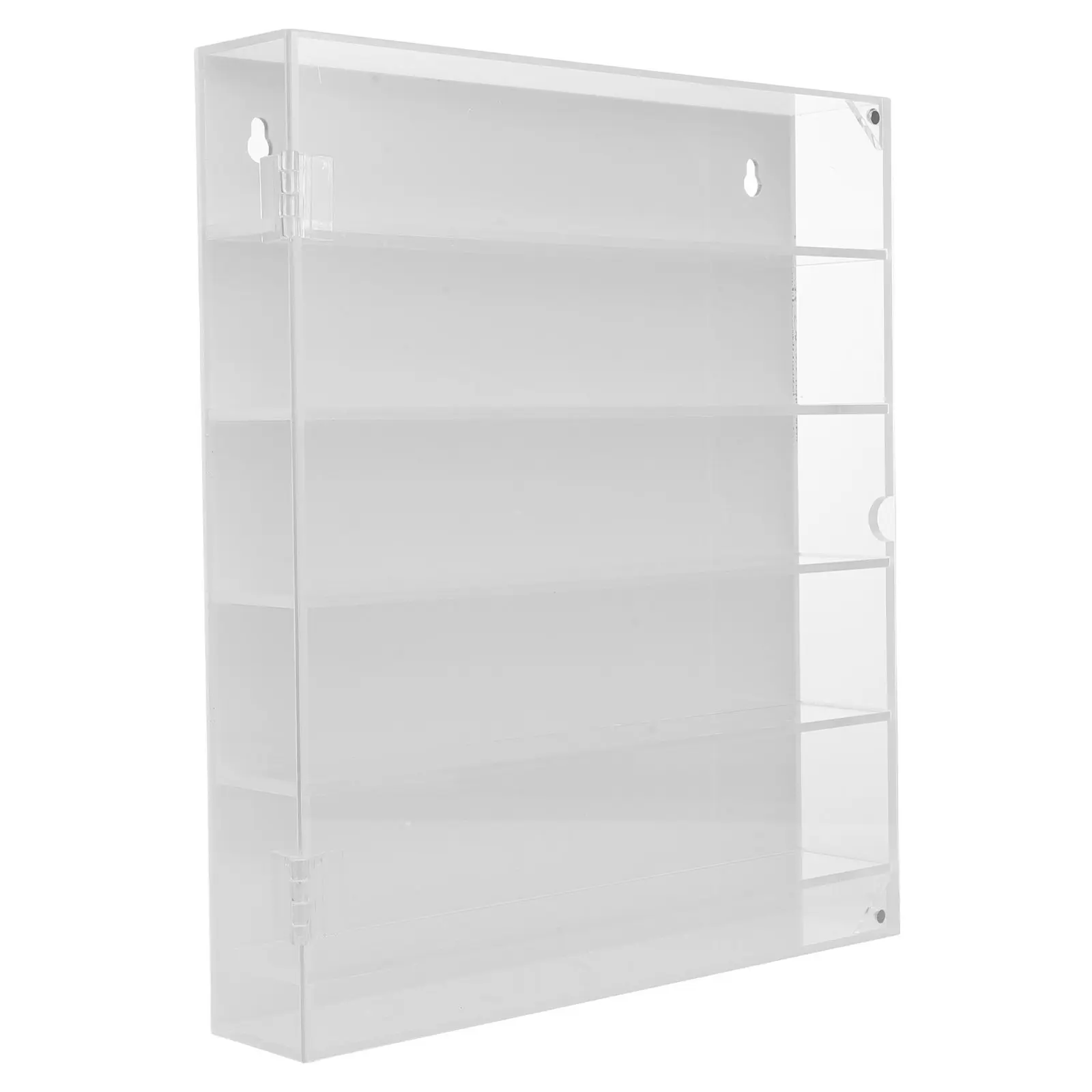 

Acrylic Car Display Case 5-Tier Multi-Layer Wall Mounted Organizer Clear Dustproof Desktop Storage Cabinet for Collectibles