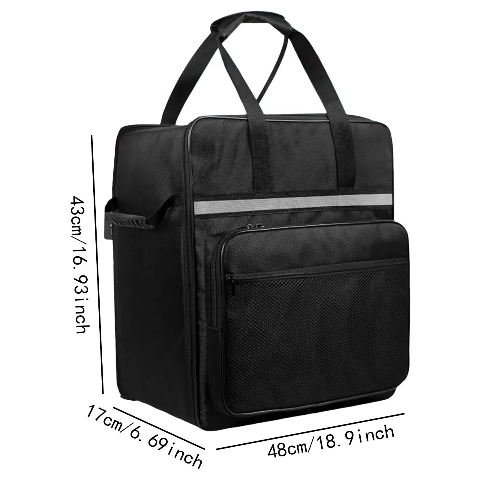 حقيبة يد آلة الآيس كريم، مقاومة للحرارة ومقاومة للتمزق، حامل آيس كريم متعدد الوظائف لصانع الخبز