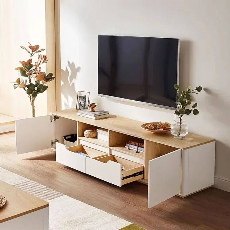 

Белые подставки для телевизора для гостиной Модный уникальный дизайнерский центр Салон Роскошный стол для телевизора Развлечения Archivadores Итальянская мебель