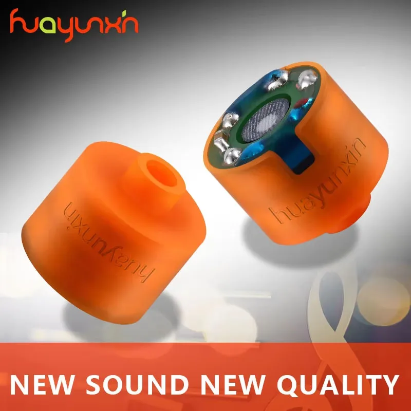 Bobina de voz dupla coaxial, 8mm, 16ohm, 3mw, diafragma cnt, ndfeb, magnético, gama de frequência completa, auscultador iem, unidade de altifalante com driver dinâmico