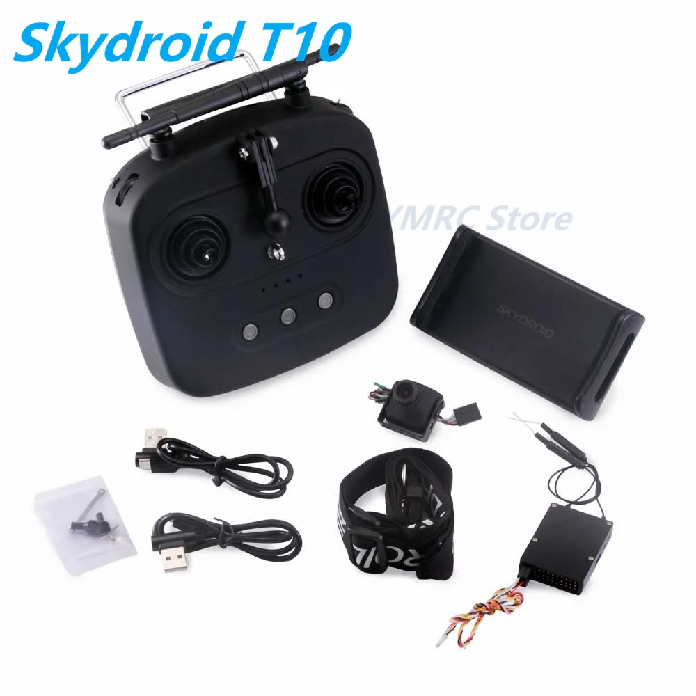 

Skydroid T10 Remote Control Mini Camera 10km Digital Map Transmission with R10 Reciever 4In1 for RC Plant Protection Drone