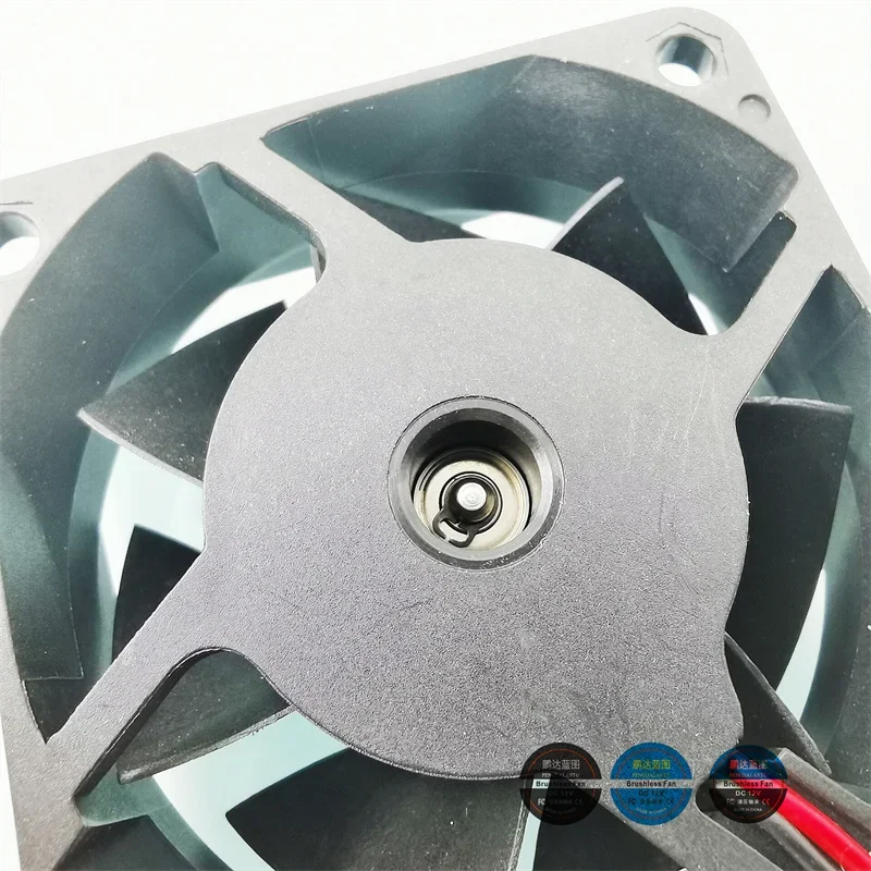 60*60*25mm New Pengda Blueprint 6025 Double Ball Bearing 12V 0.23A High RPM 6CM High Air Flow Cooling Fan