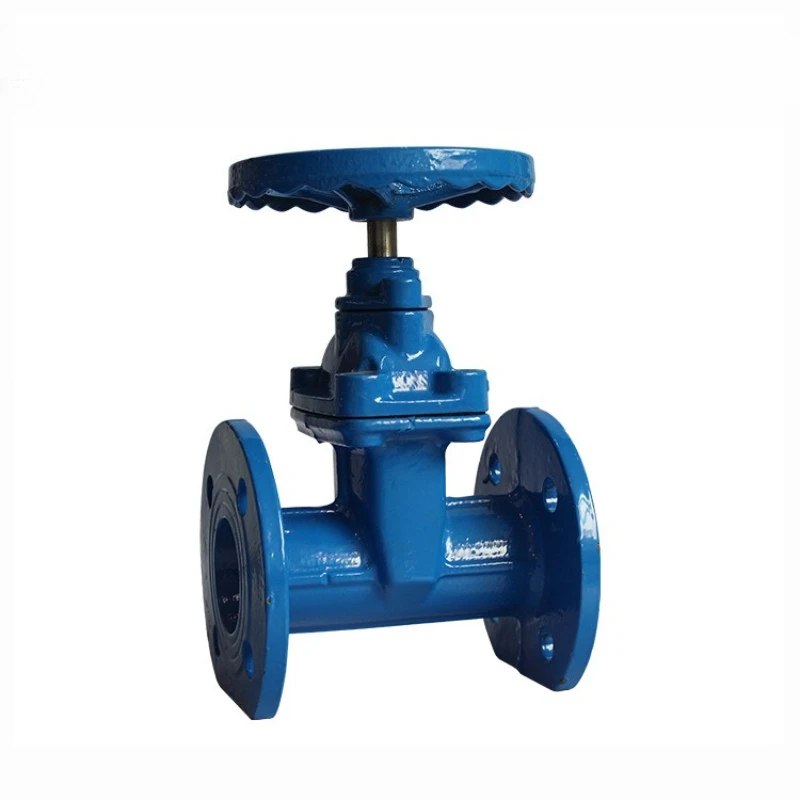 

Industrial Cast Iron Gate Valve Manual Cast Iron Gate Valve Open Rod Hidden Rod Flange Valve Round Port Drainage