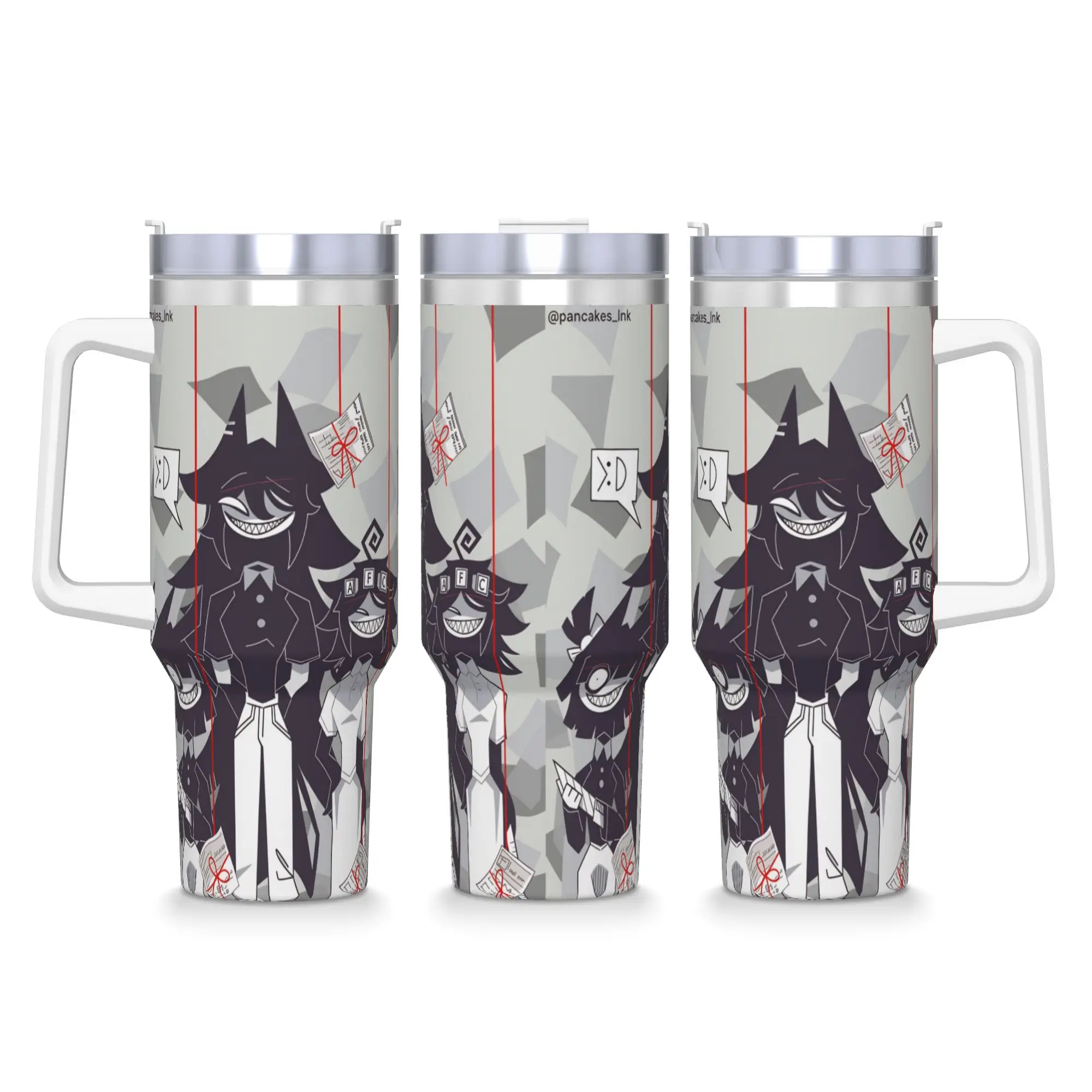 FPE F-Fundamental P-Paper E-Education Stainless Steel Tumbler  Travelist Car Mugs Large Thermal Cold Drink Milk Tea Water Bottle