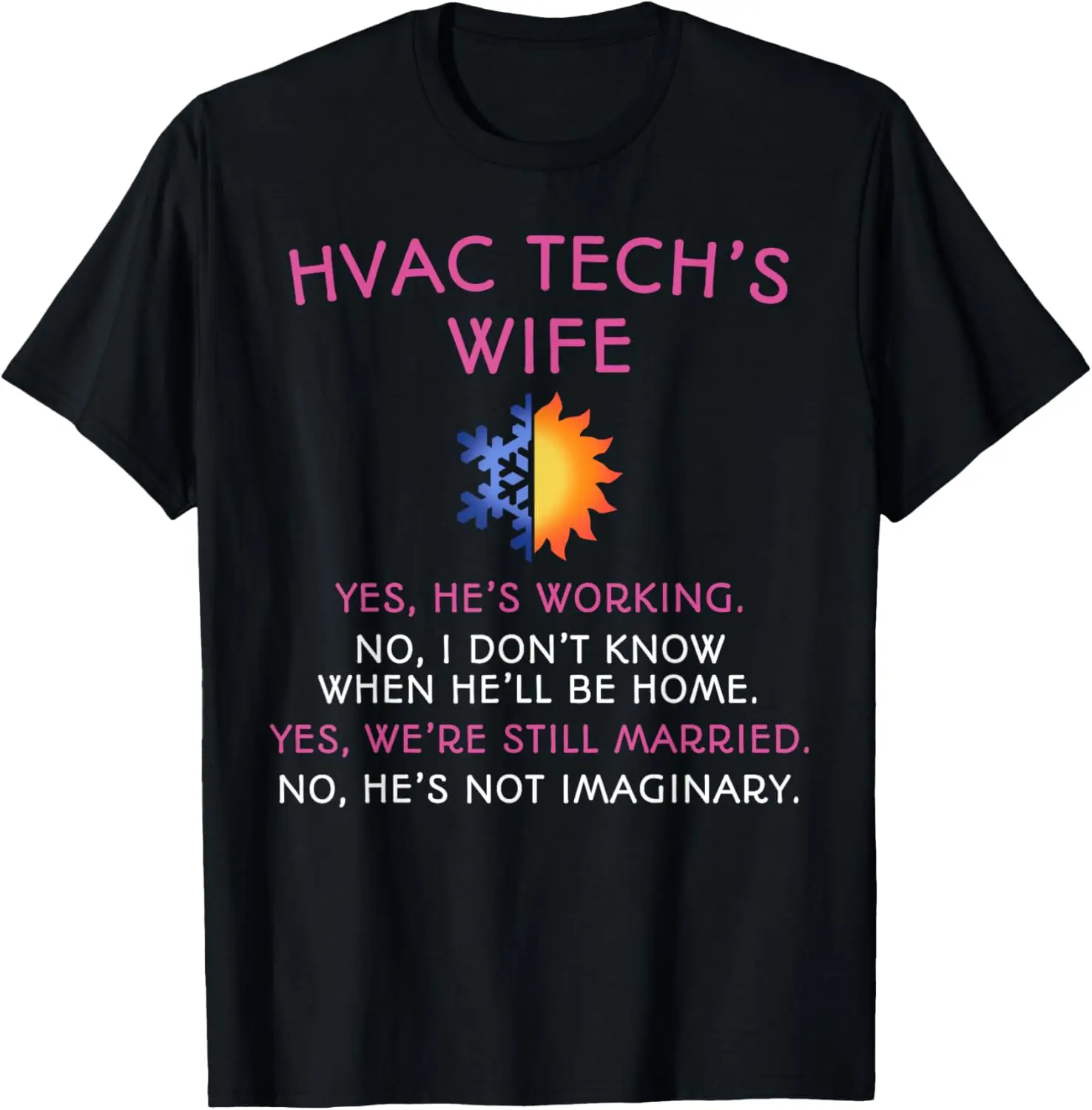

HVAC Tech Wife Shirt HVAC Technicians T-Shirt Gift for Women T-Shirt