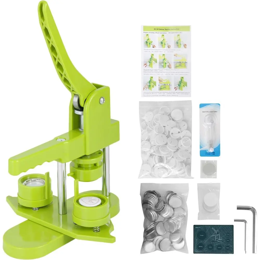 

Набор для изготовления значков 32 мм (1,25 дюйма) – DIY-комплект для значков с 100 деталями, для создания значков на заказ, для вечеринок и подарков