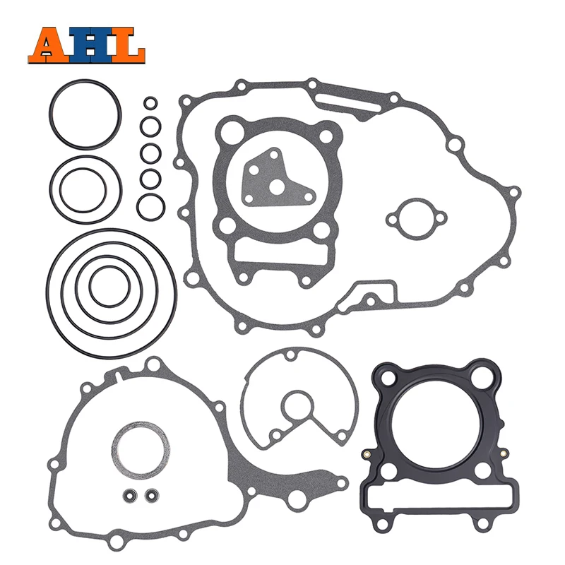 Motorcycle Full Cylinder Head Gasket Kit For YAMAHA YBR250 07-11 YS250 14-17 12B-E1351-00 12B-E1181-00 12B-E5451-00 12B-E5461-00