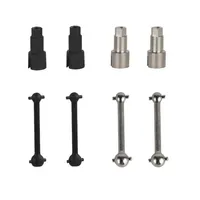 LDRC A86 LD1801 LD1802 LD1803 LD1804 A01 A02 2pcs Metal Plastic Drive Shaft CVD Driveshaft 1/18 RC Car Upgrade Parts Accessories