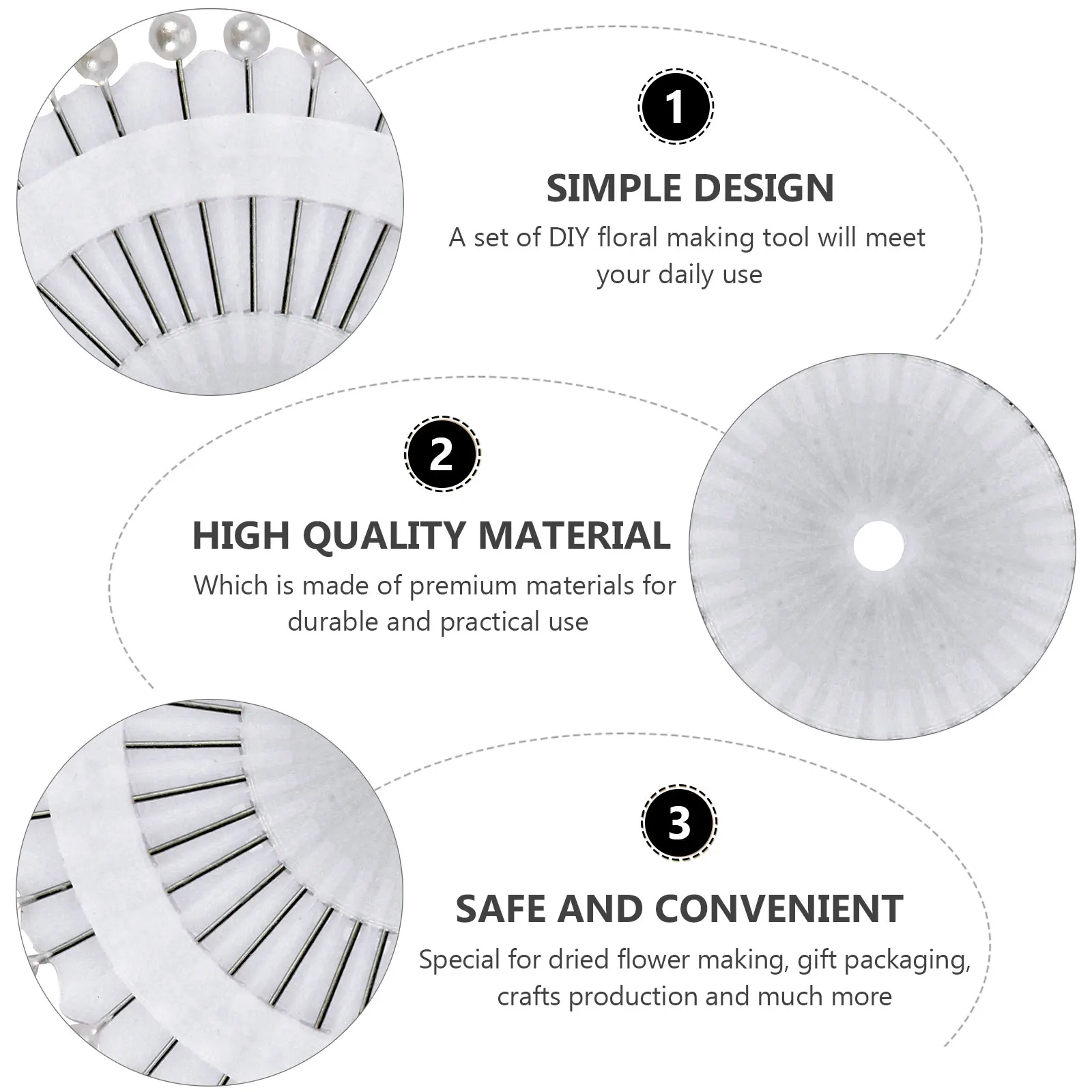 

Floral Tape Set Flower Package Tool Electric Wire Kit Art Supply Packaging Paper DIY Making Gadget