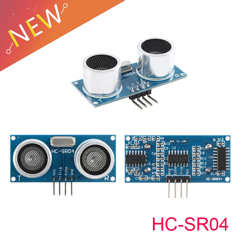 HC-SR04P HC-SR04 Ultrasonic Ranging Module Ranging Sensor Module 3-5.5V Wide Voltage Performance Is Stronger