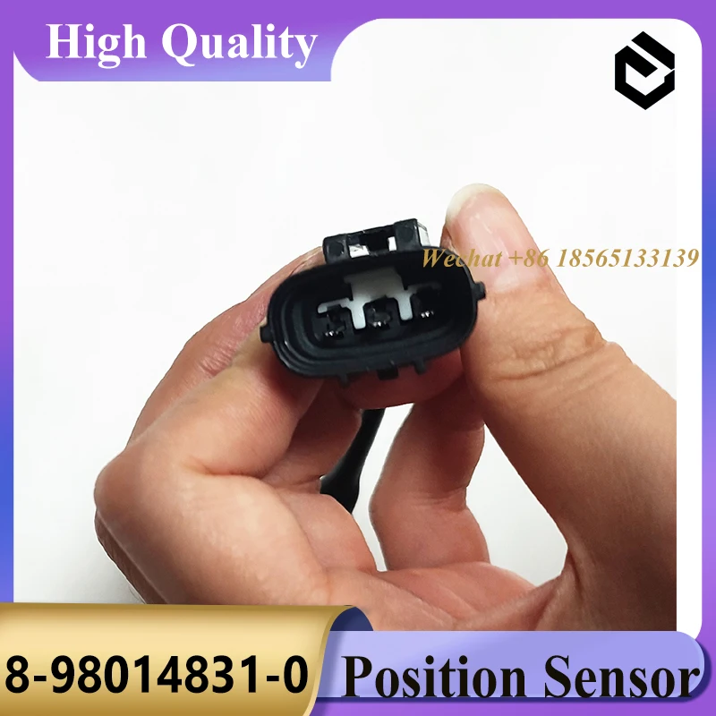 8-98014831-0 Camshaft Position Sensor 8980148310 for Hitachi ZAX200-3 ZAX210-3 ZAX230-3 ZAX240-3 ZAX270-3 ZAX330-3 Excavator